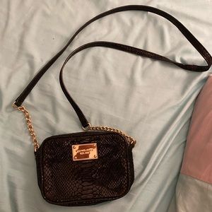 Michael Kors snake skin cross body bad